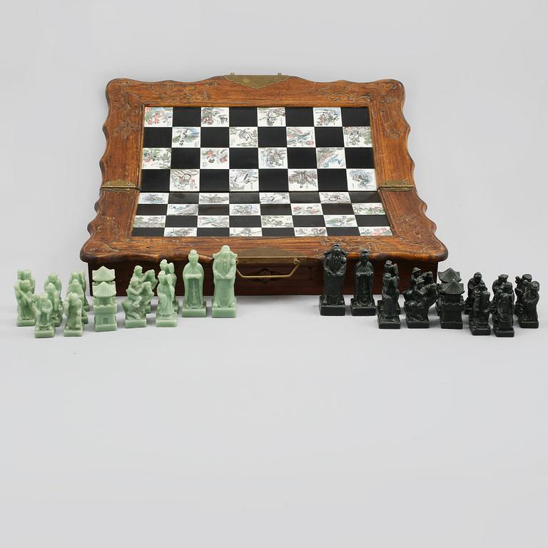 SCHACKSPEL, orientaliskt, 1900-tal.