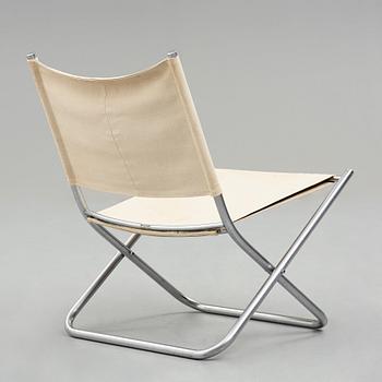 HANS J WEGNER, a folding chair, prototype for Johannes Hansen, Denmark 1960's.