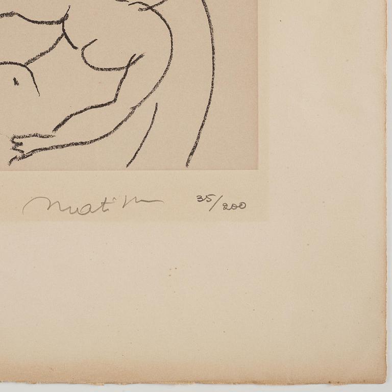 Henri Matisse, "Vierge et Enfant sur Fond de Fleurs et d'Etoiles".