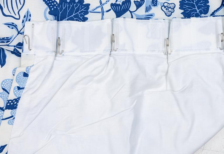 Josef Frank, curtains, a pair, "La Plata", Svenskt Tenn.