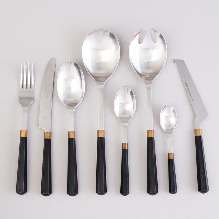 NANNY STILL 49-piece set of Kaleva cutlery for Hackman, Finland. Model designed in 1976.