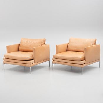 Damian Williamson, armchairs a pair, "William", Zanotta, designed 2010-15.