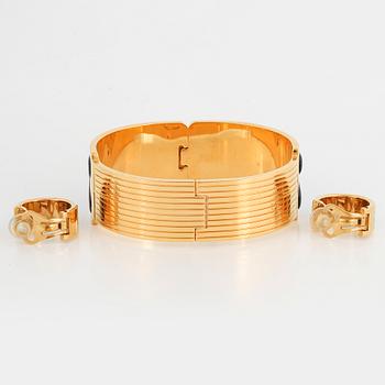 Frey Wille bangle and earrings.