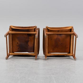 Carl Malmsten och Yngve Ekström, fåtölj, "Caryngo", ESE-möbler, Vaggeryd, 1955.