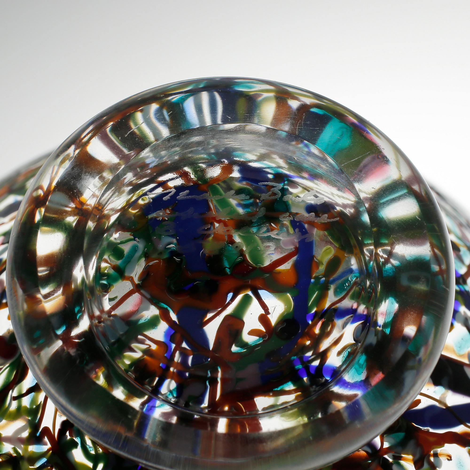 SKÅL, glas, Bertil Vallien, Kosta Boda, 1990-tal/2000-tal.