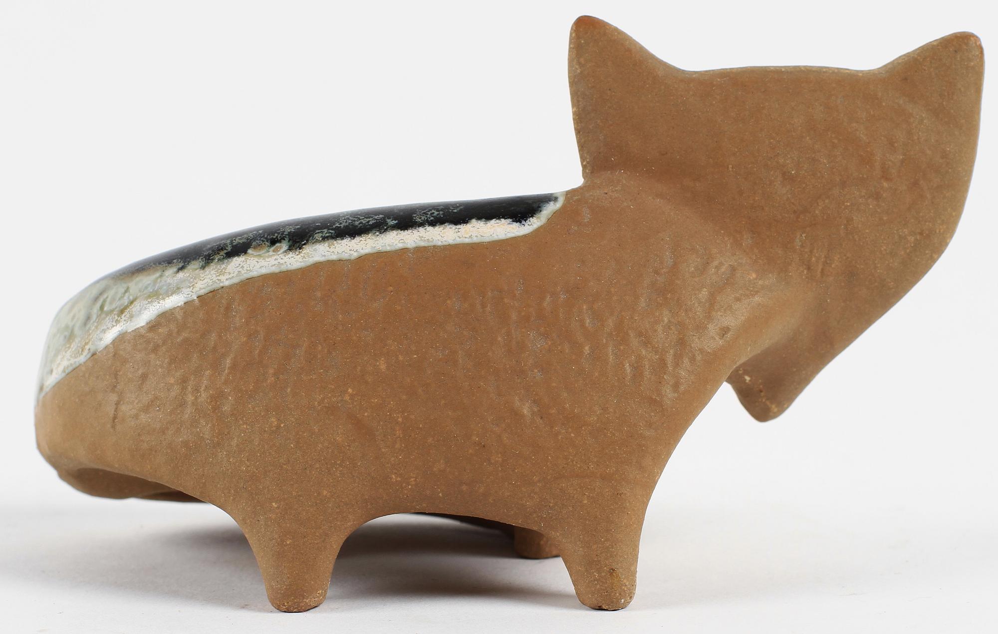 FIGURINER, 4 st samt PLAKETT, keramik, Lisa Larson, Gustavsberg.