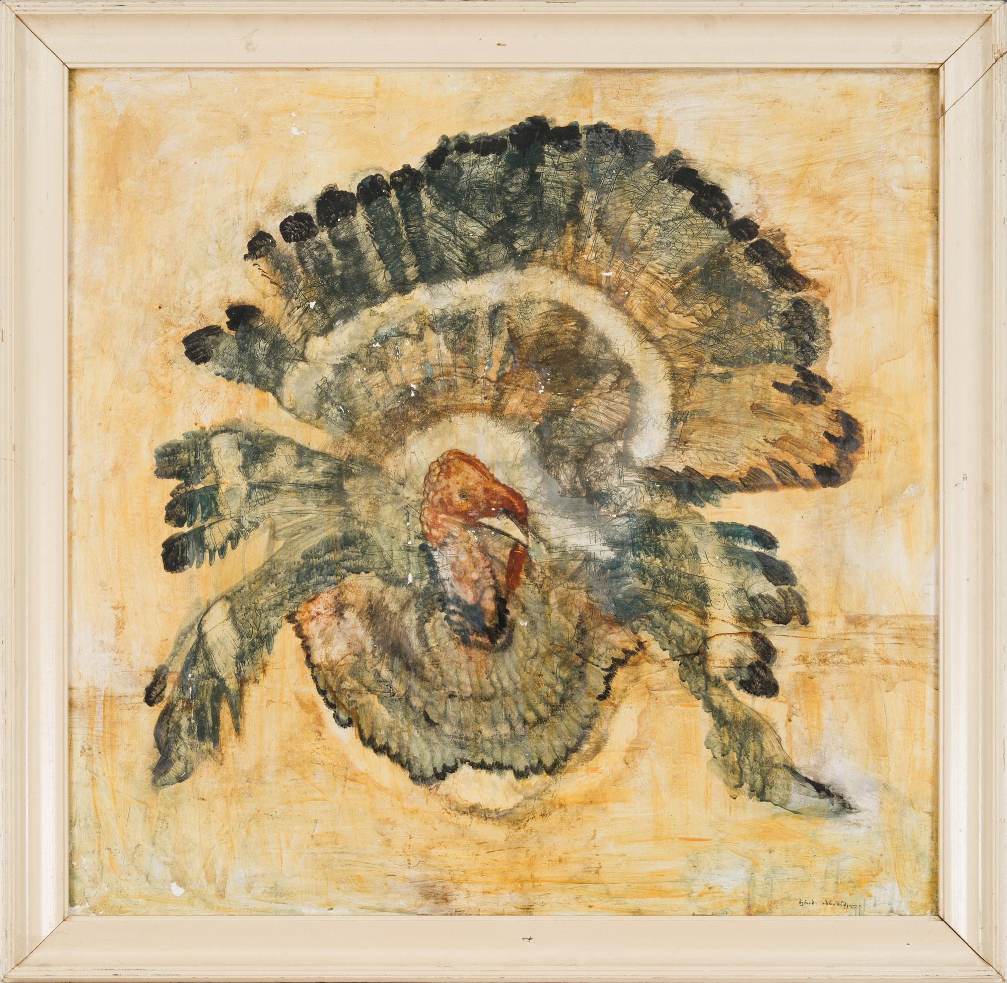 MERAB GURAMOVICH ABRAMISHVILI, FÅGELMOTIV.