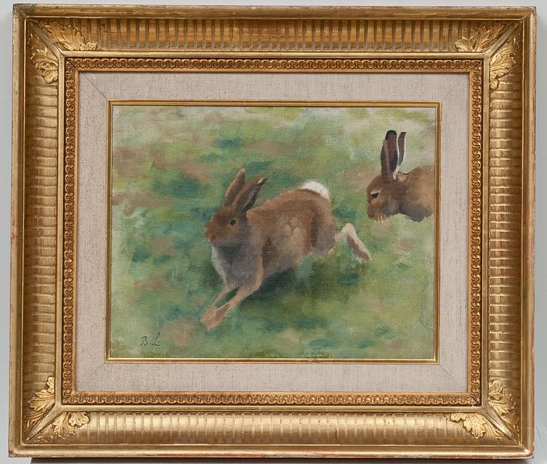 Bruno Liljefors, SUMMER HARES.