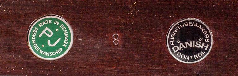 A OLE WANSCHER ARMCHAIR P.J FURNITURE "RUNGSTEDLUND".