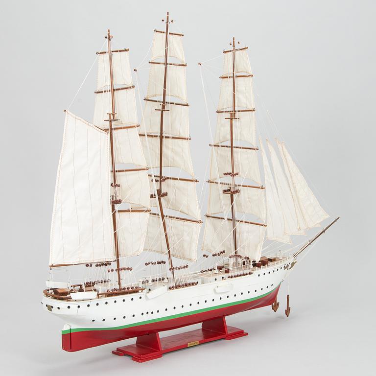 Pienoismalli, Suomen Joutsen, 1900-luku.