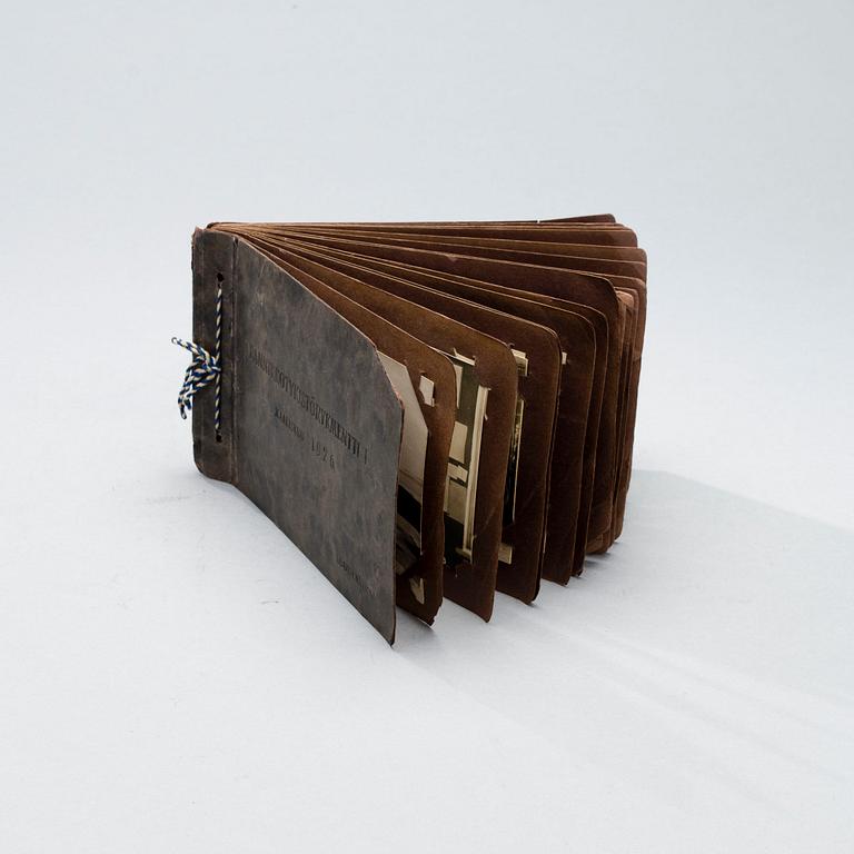 FOTOALBUM, Kustartilleriregementet I, mars 1926, Sveaborg.