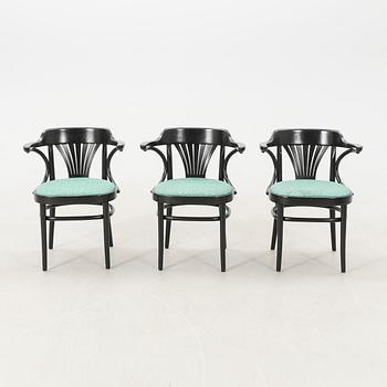 Armchairs, 6 pieces, Gemla, late 20th/early 21st century.