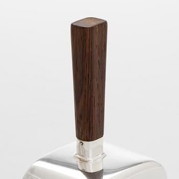 Bertel Gardberg, A silver and rosewood sauce jug, Eino Westerback, Helsinki, 1959.