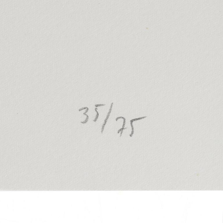 Yrjö Edelmann, Book. "Unwrapping Yrjö Edelmann". The luxury edition of 200 copies with a colour lithograph.