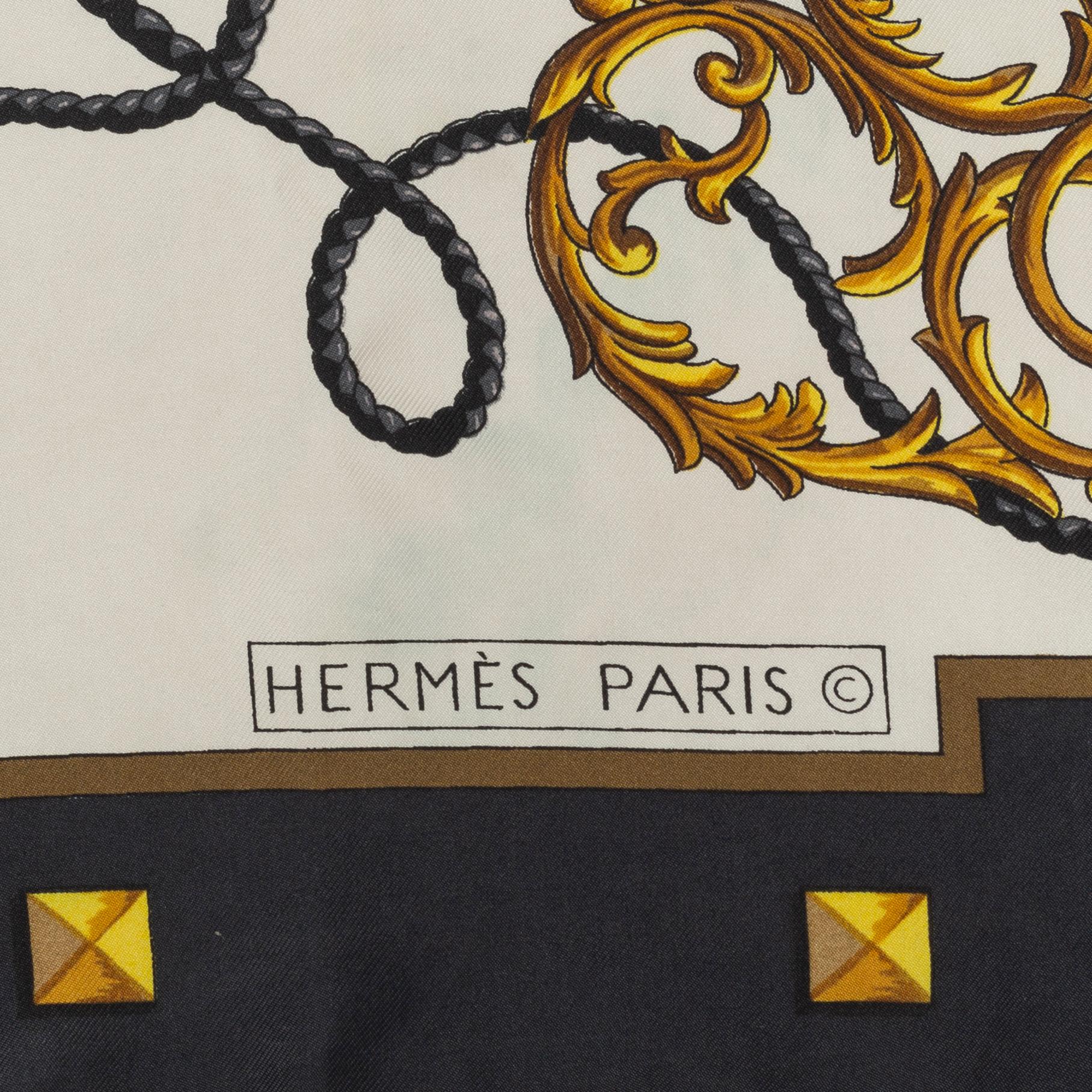 Hermès, scarf, "Les Clefs".