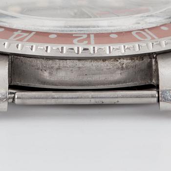 ROLEX, Oyster Perpetual, GMT-Master (SWISS-T), Chronometer, "Gilt dial", wristwatch, 40 mm,