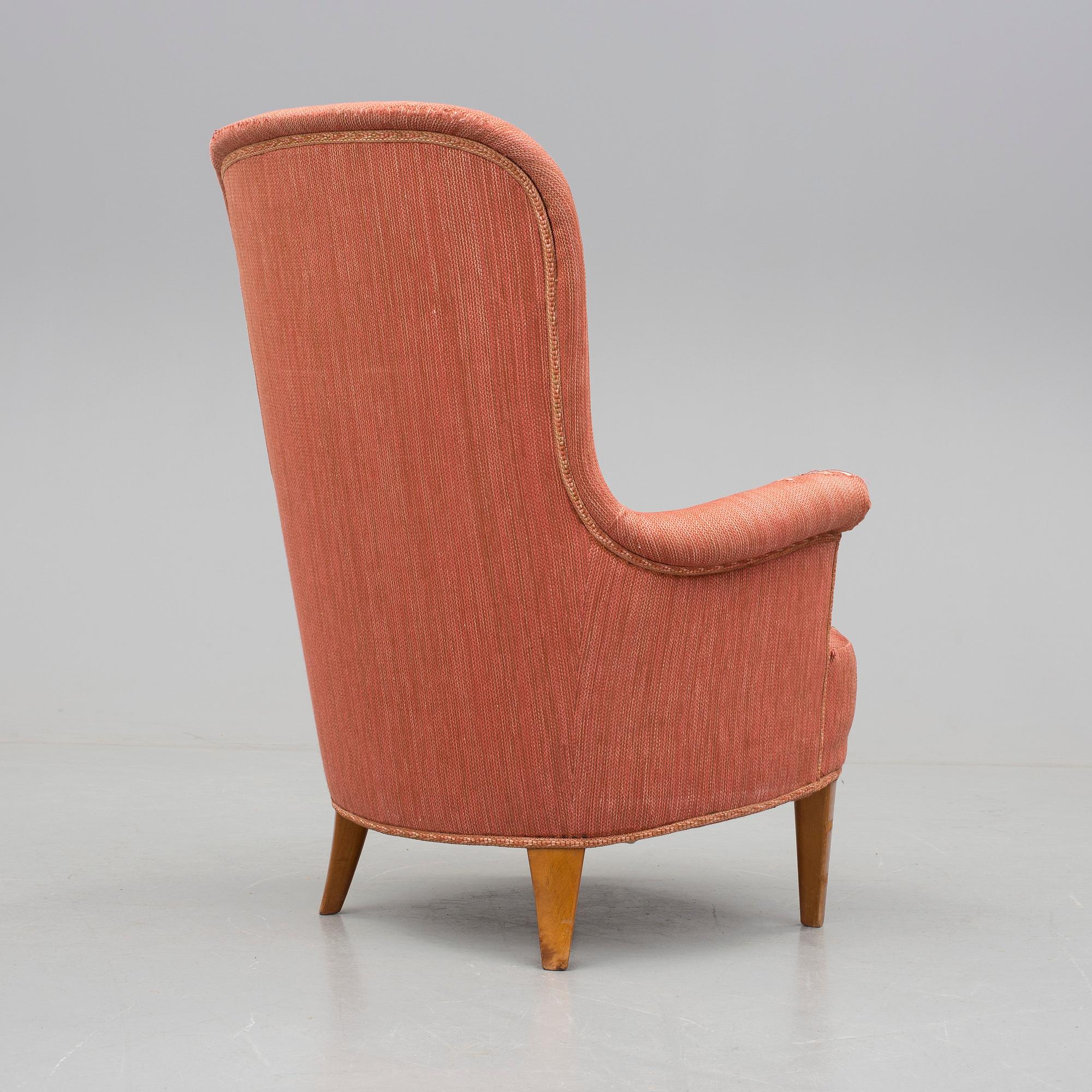 CARL MALMSTEN, fåtölj, "Marino", formgiven 1937.