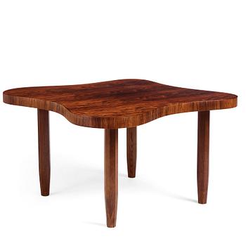 Sten Blomberg, attributed to, coffee table, Meeths, Swedish Modern 1940s.