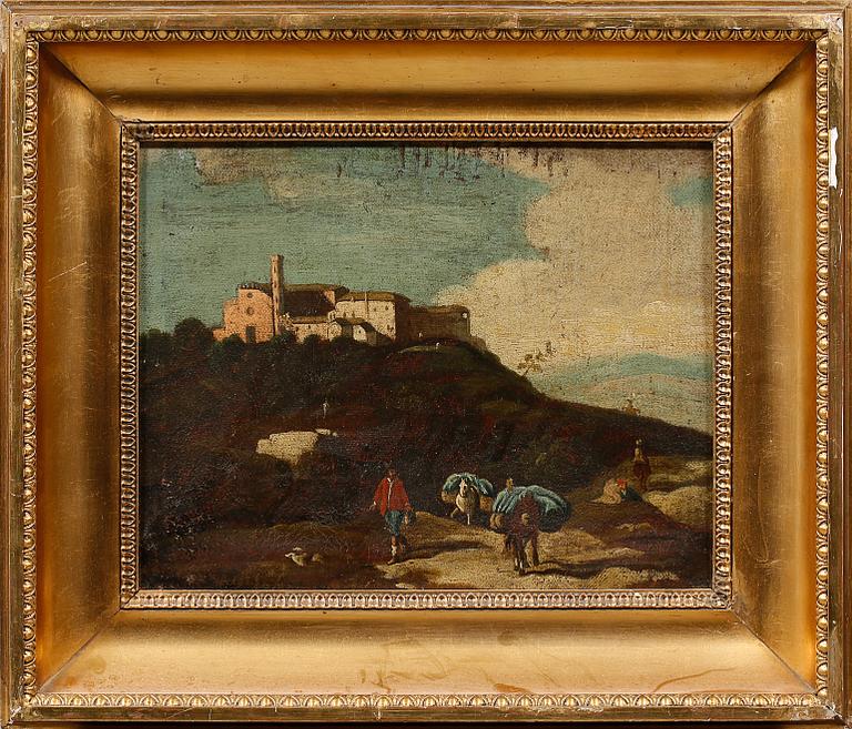 OKÄND KONSTNÄR, olja på duk, 1700-tal.