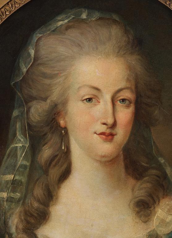 Jean Laurent Mosnier Attributed to, Queen Marie Antoinette (1755-1793).