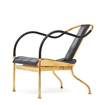 16. Mats Theselius, an "el Rey" easy chair by Källemo Sweden, post 1999.