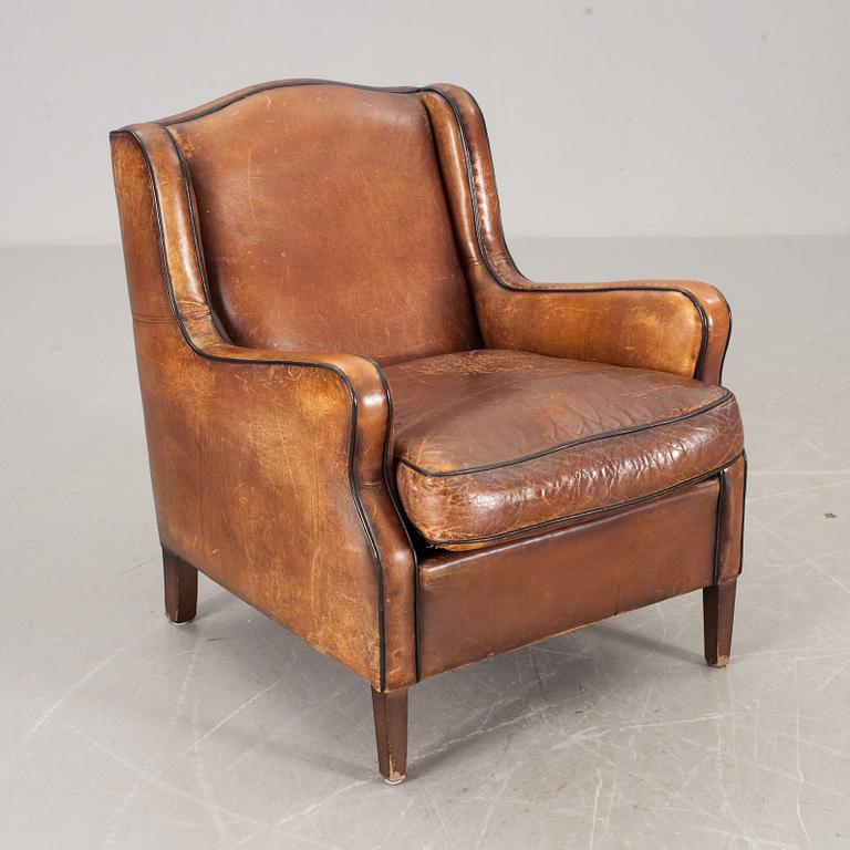 FÅTÖLJ, engelsk stil, 1900-talets sista fjärdedel.