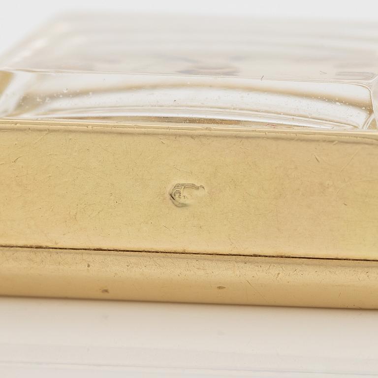 Certina, wristwatch, 14K gold, 15 mm.