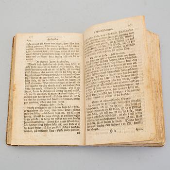 Two cook books from 1795 and 1796.