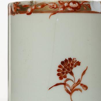 Servisdelar, fyra stycken, kompaniporslin, Kina, Qingdynastin, 1700/1800-tal.