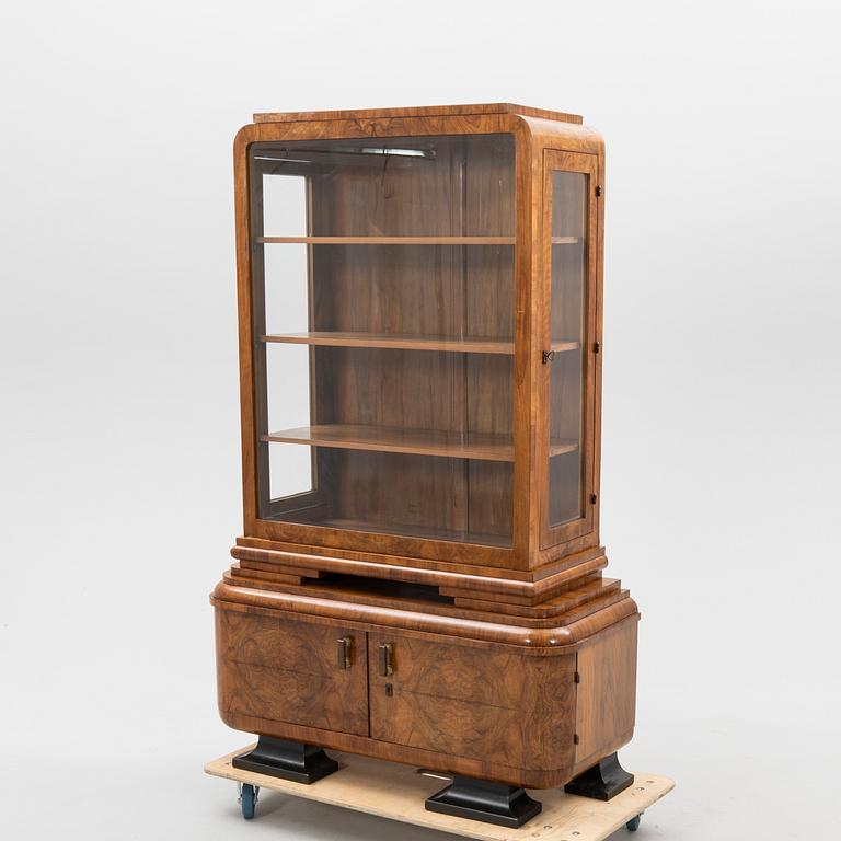 Display cabinet, first half of the 20th century.