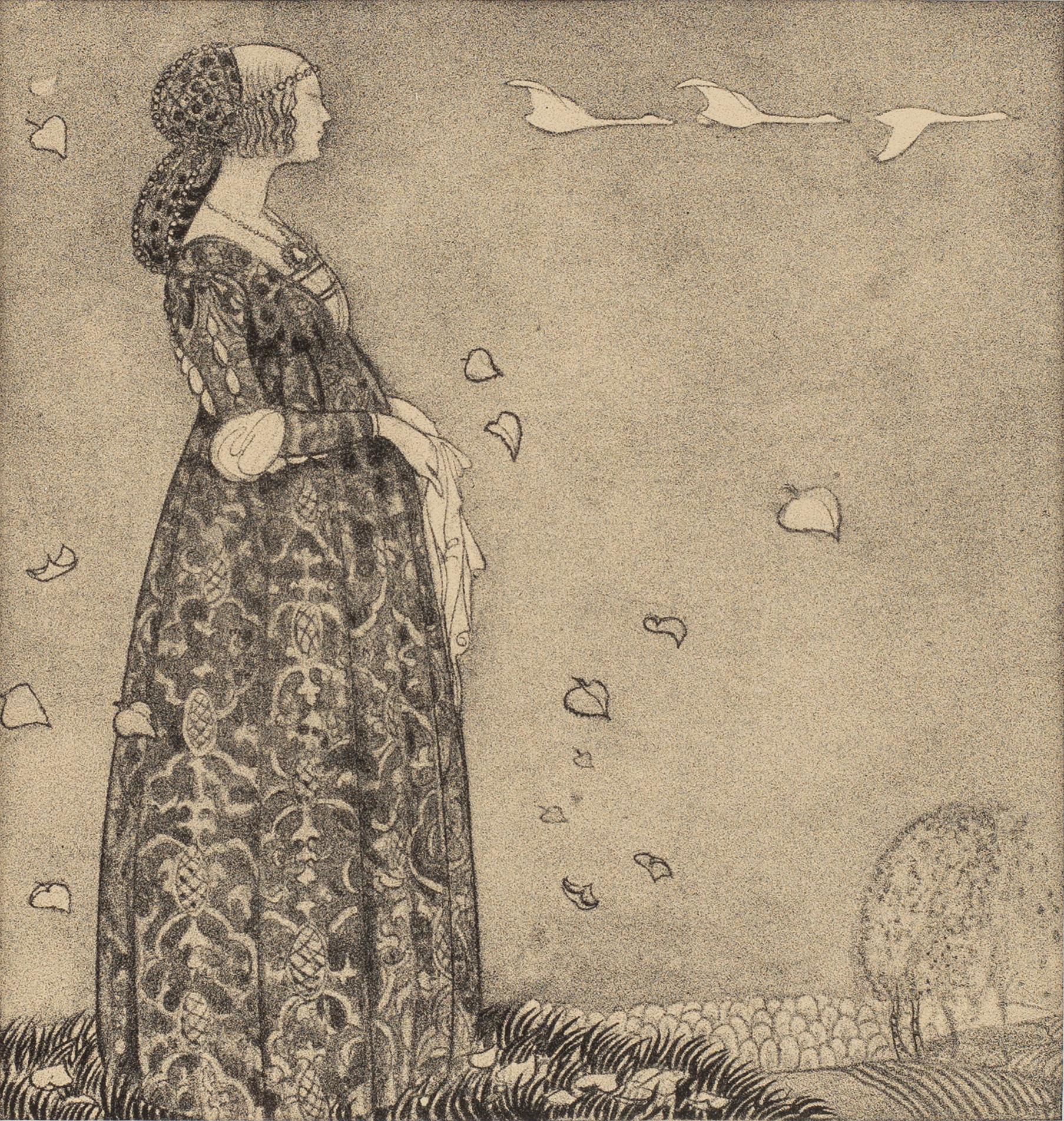 John Bauer, mezzotype, published by, Åhlén & Åkerlunds, Stockholm 1918, bibliophile edition, 166/200.