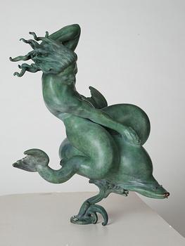 Carl Milles, Naiad and dolphin.