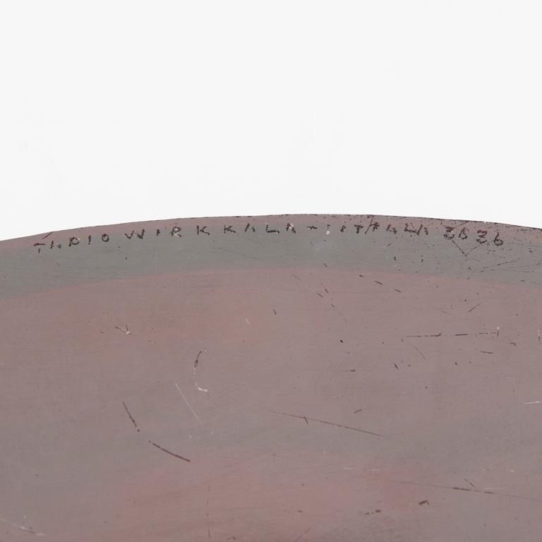 TAPIO WIRKKALA, taide-esine, "Ovalis", signeerattu Tapio Wirkkala, Iiittala 3036.