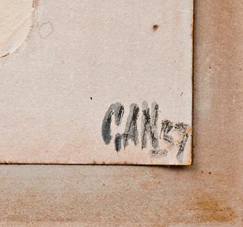 GÖSTA ADRIAN-NILSSON, GAN, gouache, sign o dat -37.