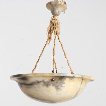 Takampel, alabaster, 1920-tal.