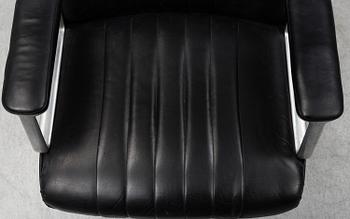 OSVALDO BORSANI, executive desk with armchair, Tecno Italy, 1970's.