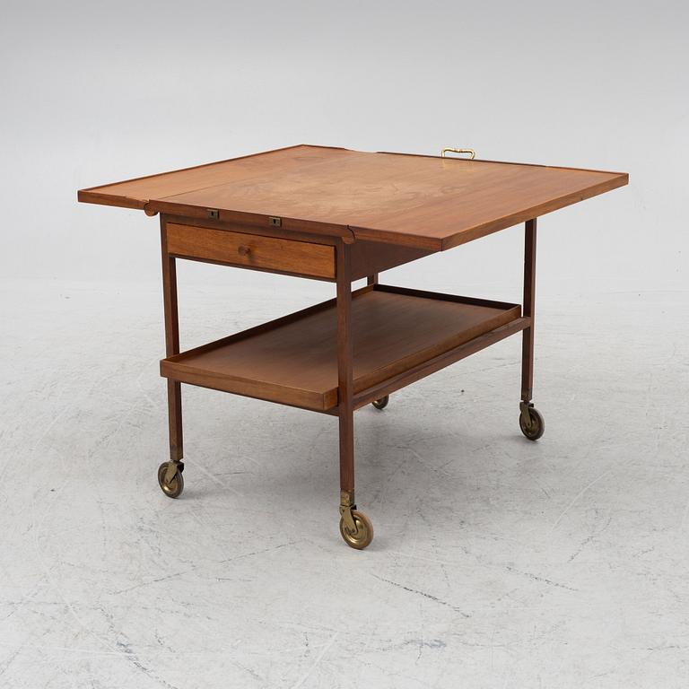 Josef Frank, a model "756" serving trolley, Firma Svenskt Tenn, Sweden, mid 20th century.