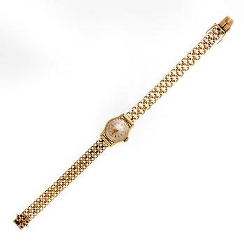 An 18K gold Favre-Leuba wristwatch.
