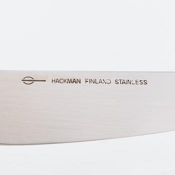 Bertel Gardberg, bestick 40 delar, stål, "Finnlines", Hackman, Finland 1957-74.