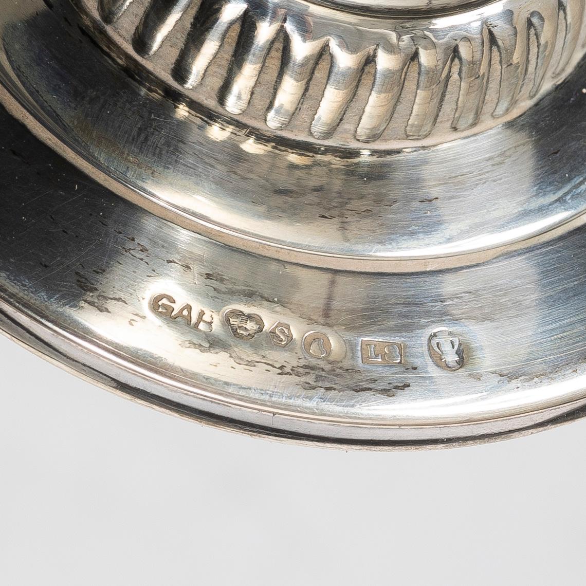 Bägare, 7 st, silver, GAB, 1900-tal.