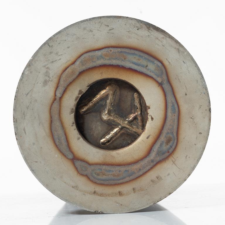 Allan Ebeling, skulptur, pokal, järnsmide, Torshälla 1960-tal.