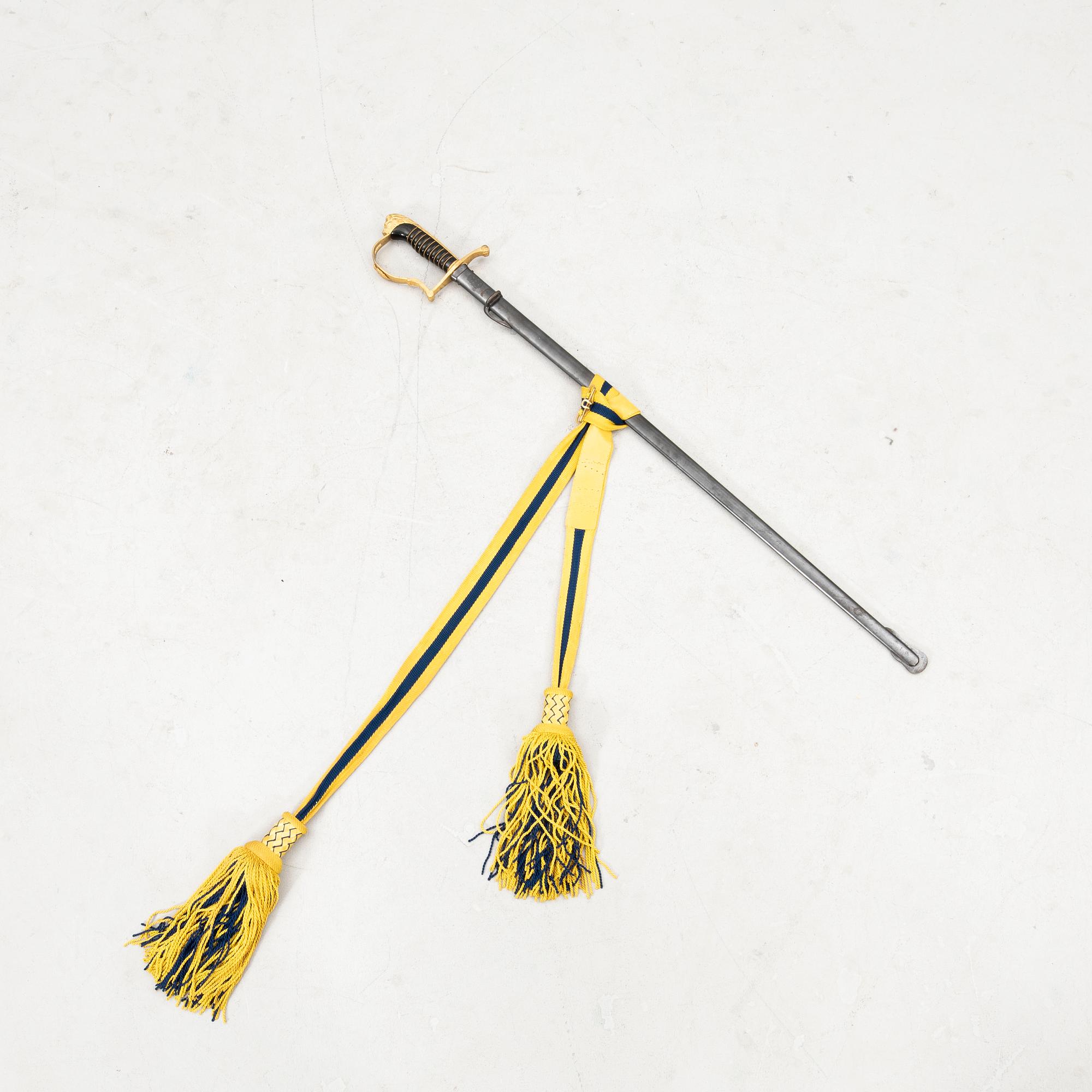Saber, for infantry officer, Sweden, model 1899.