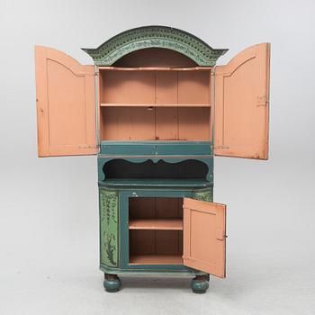 A 19th Century painted cabinet.c.