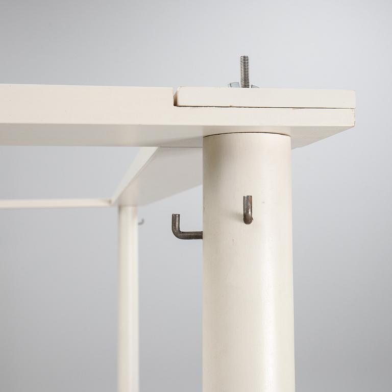 A 'Skattmansö' four poster bed, Ikea, 1990's.