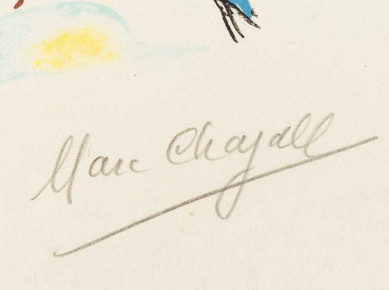 Marc Chagall, "L'Élégie des Alizés".