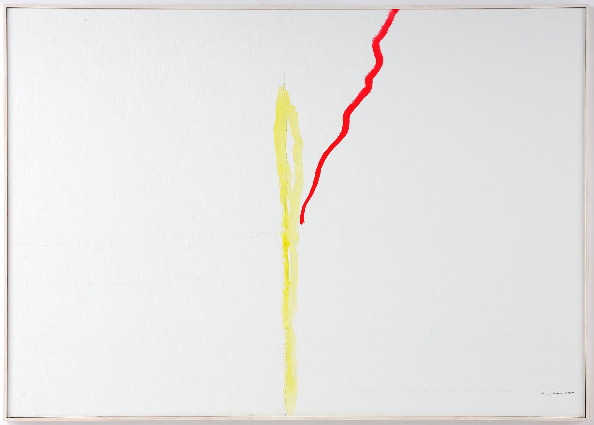 Rune Jansson, oil on canvas, signed and dated 2009.