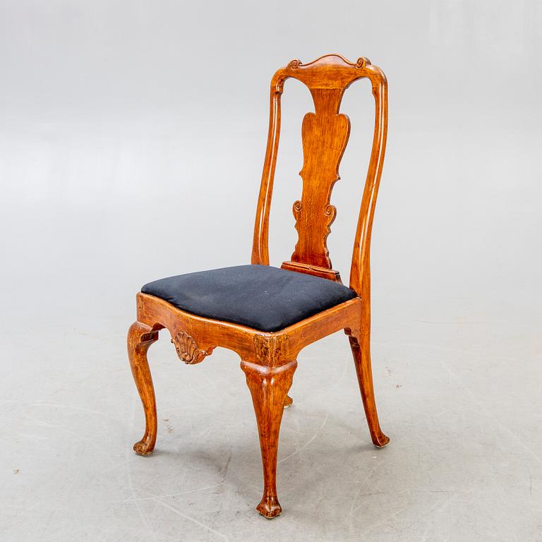 A Louis XV chair mid 1700s.