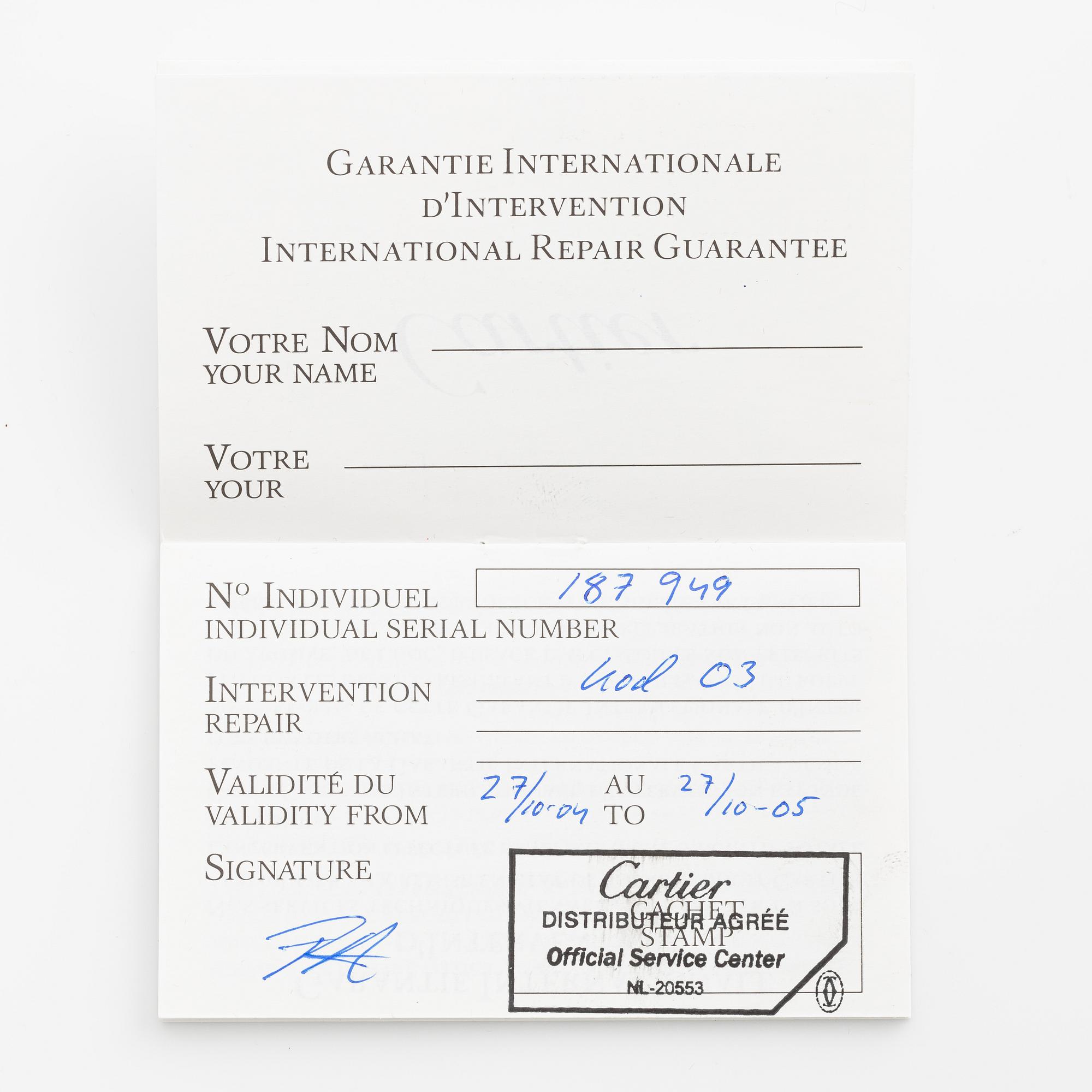 Cartier, Panthère, armbandsur, 21,5 x 21,5 (30) mm.