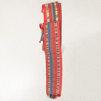 Tent band Turkmen antique, approx. 1200x38 cm.