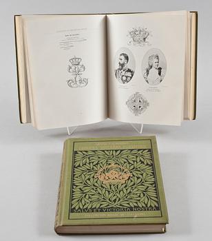BOKVERK, vol I-II, "Europas Suveräna Furstehus, Stockholm 1899 resp 1907.